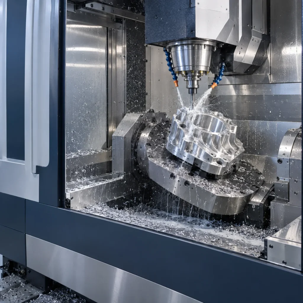 CNC machining detail