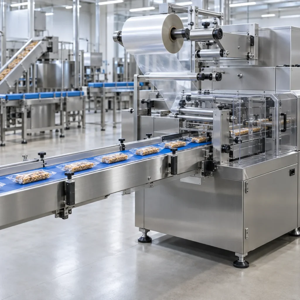 Servo packaging machinery