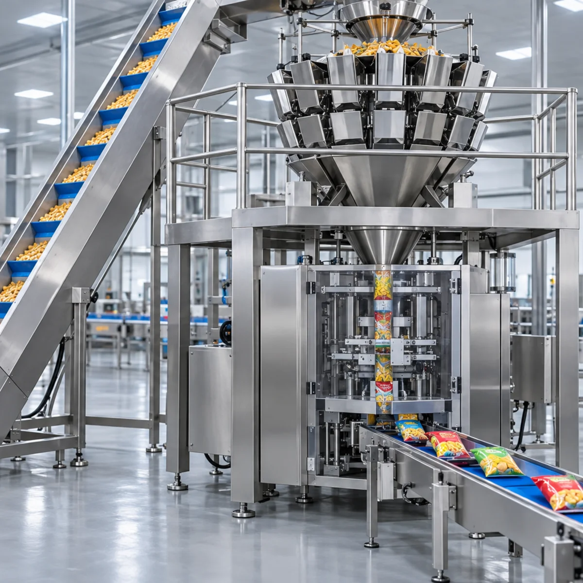 NW-14 Multihead Weigher + VFFS Line